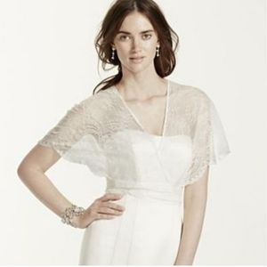 David Bridal lace Shrug style H123